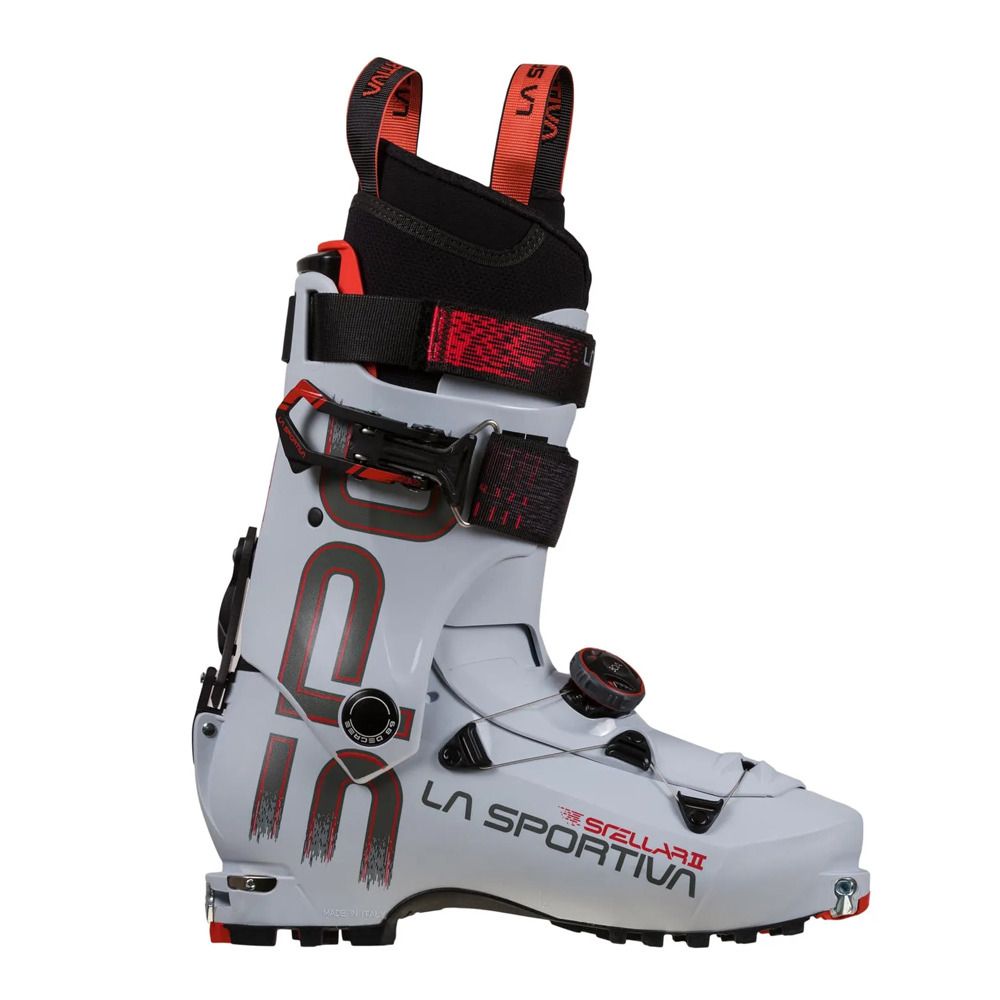 La Sportiva STELLAR II - Chaussures ski randonné Femme ice/hibiscus