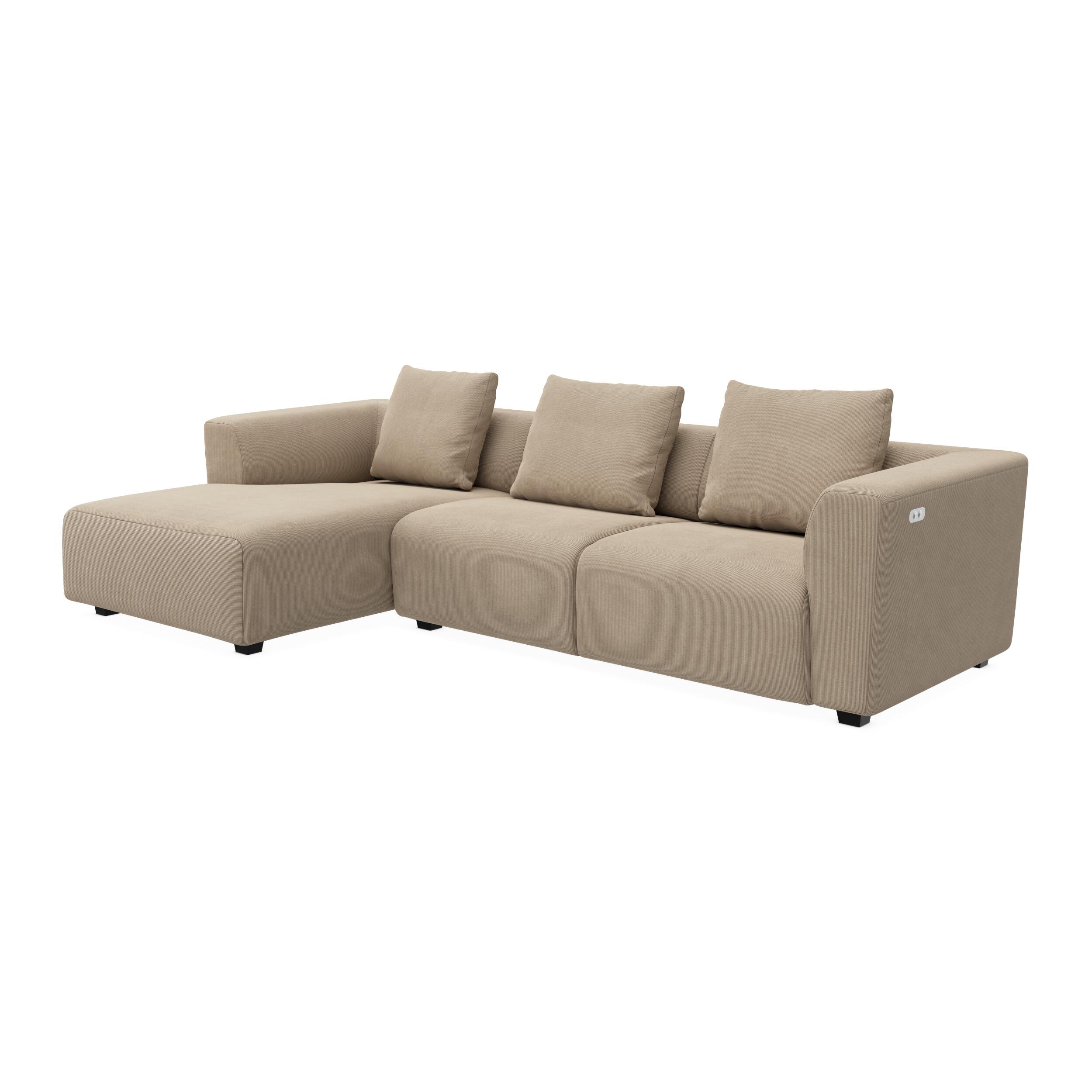 Solaro venstrevendt sofa med chaiselong