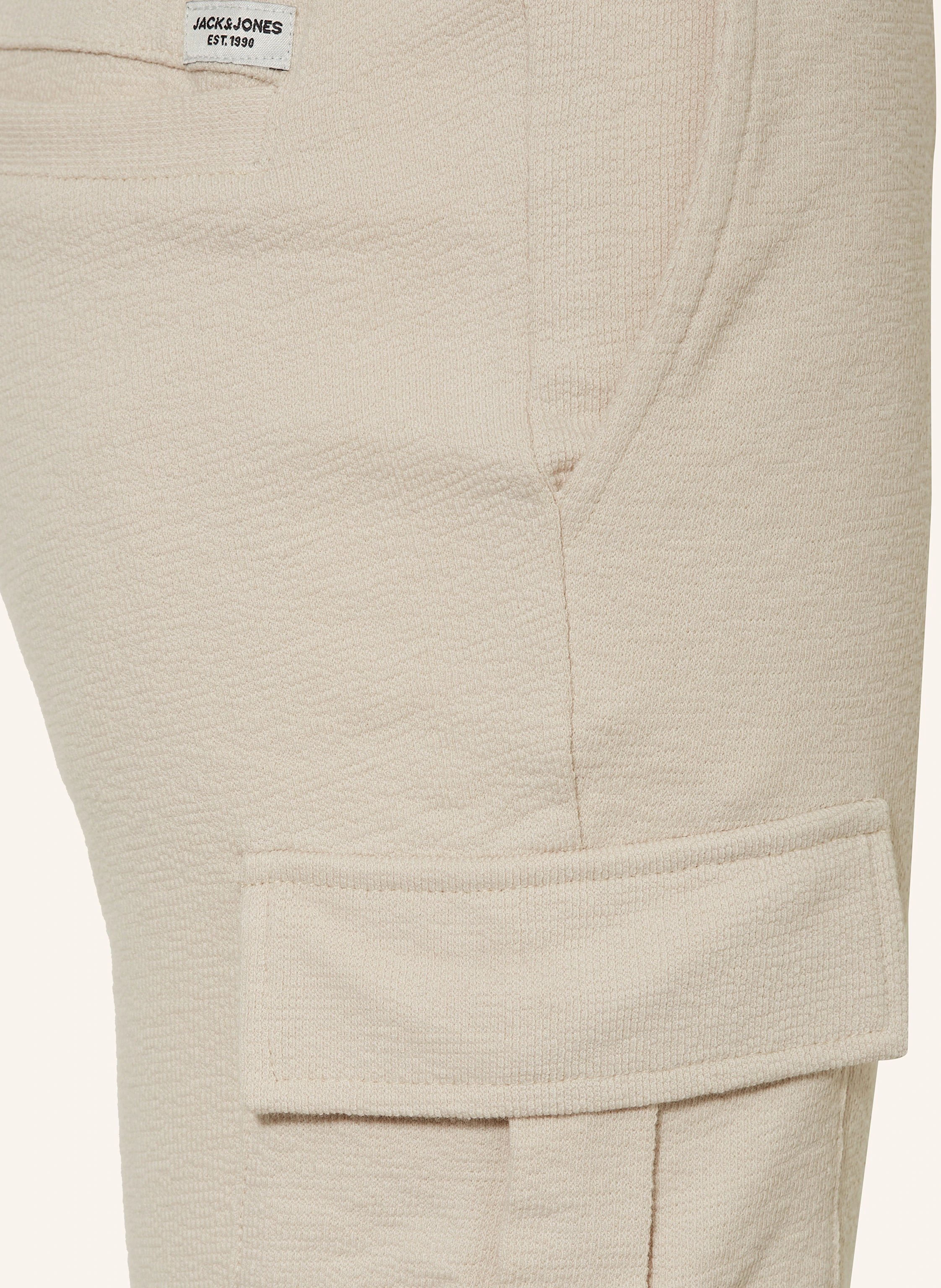 JACK&JONES Cargoshorts aus Frottee