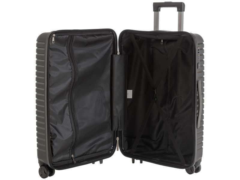 KOOR Reisekoffer Manila 40 L, Schwarz Trolley