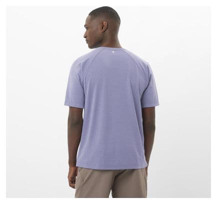 Maillot manches courtes Salomon SHKout Core Bleu Homme
