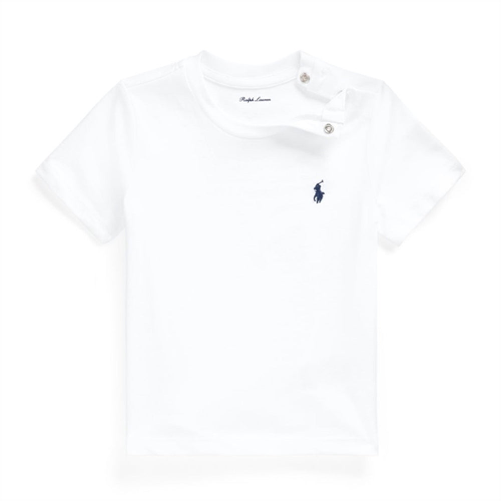 Køb Ralph Lauren Baby Boy T-Shirt Core Replen White