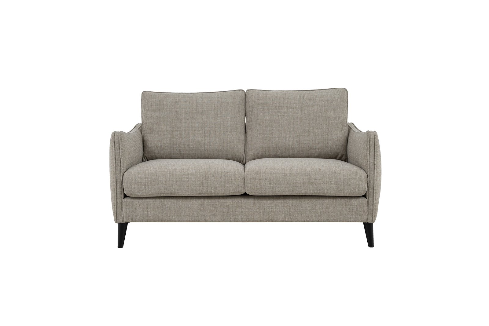 Joy 2-seter Tekstil Oslo 8 Beige med sorte ben 15138