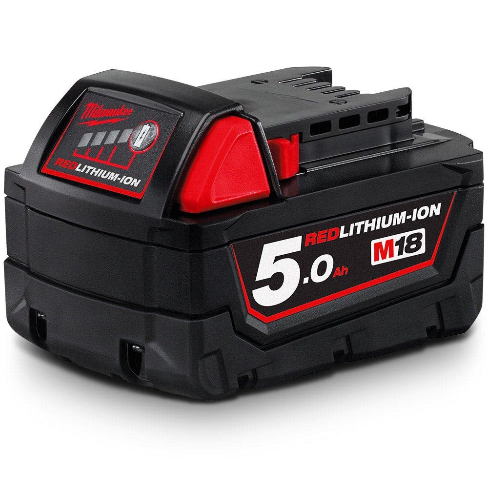 Kit combinado MILWAUKEE FUEL™ Brushless de 18V com 2 baterias (1 x 2,0Ah/2 x 5,0Ah) ONE-KEY™ M18ONEPP2B2-502C