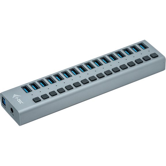 i-tec USB 3.0 Charging HUB 16port + Power Adapter 90 W