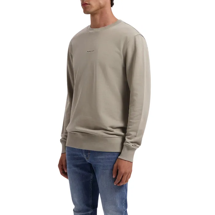 Pure Path Liquid Metal Logo Sweater Heren