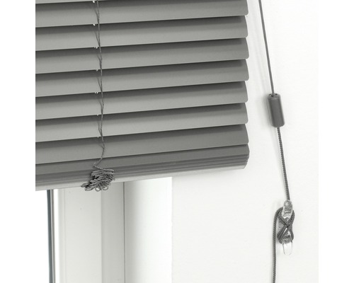 Soluna DIM-OUT aluminium jaloezie 40 x 170 cm grijs, met 20% meer lamellen voor betere verduistering