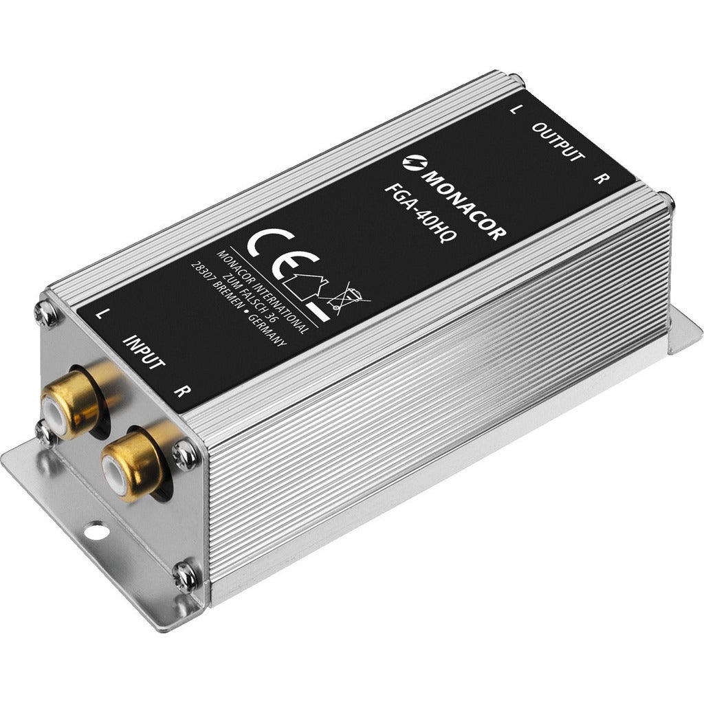 Monacor FGA-40HQ RCA groundloop isolator
