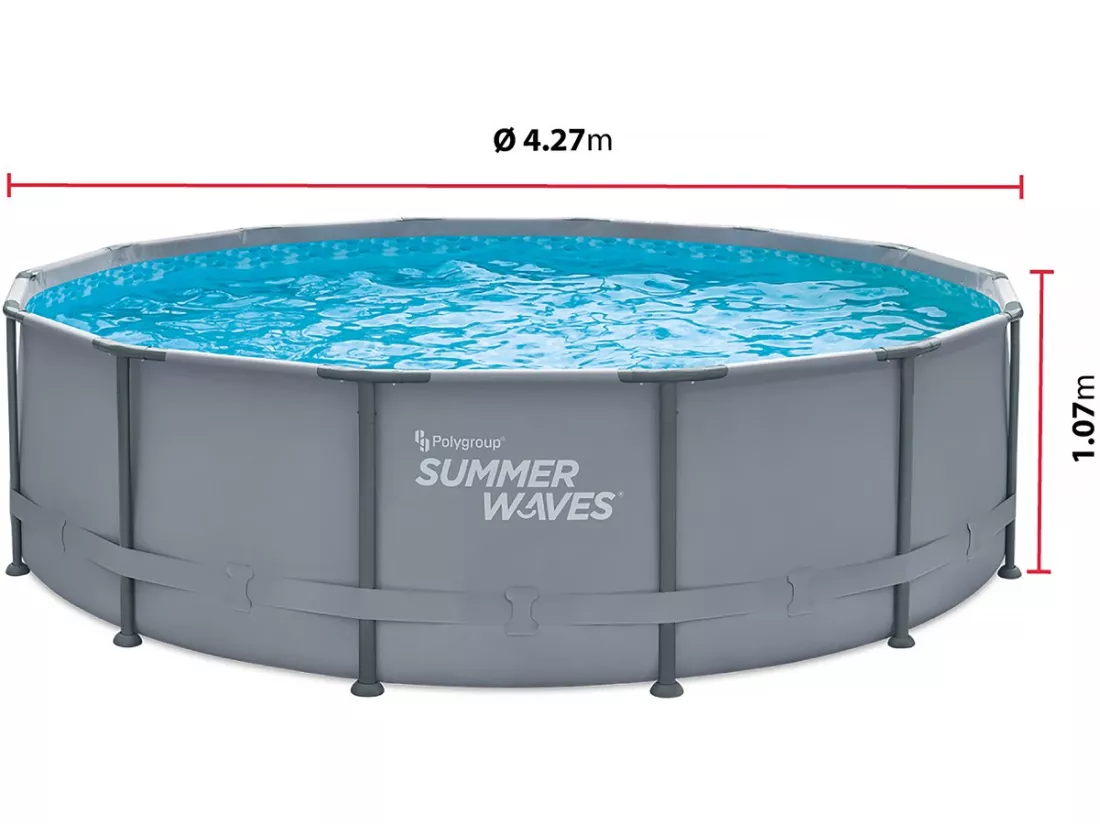 Piscine tubulaire FLIPO 1 - Ø 4.27 x 1.07 m