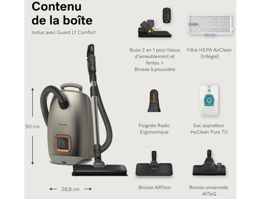 MIELE - Aspirateur traîneau Guard L1 Comfort