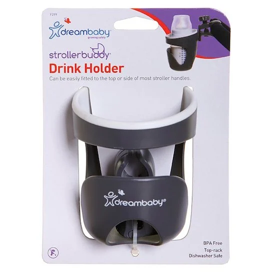 Porte-boisson Strollerbuddy®   Gris/crème        de               Dreambaby