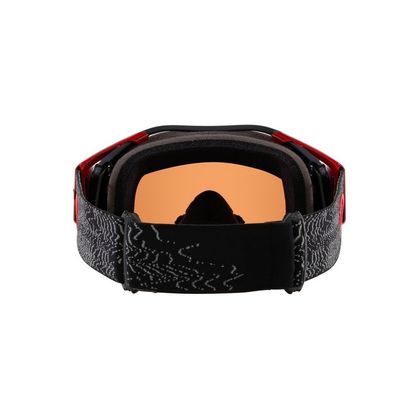 Masque cross Oakley AIRBRAKE MX Black Flux écran Prism MX Black 2024 - Noir / Rouge