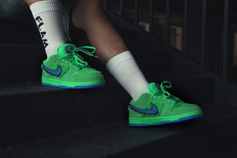 Nike SB Dunk Low Grateful Dead Bears Green/Orange/Yellow