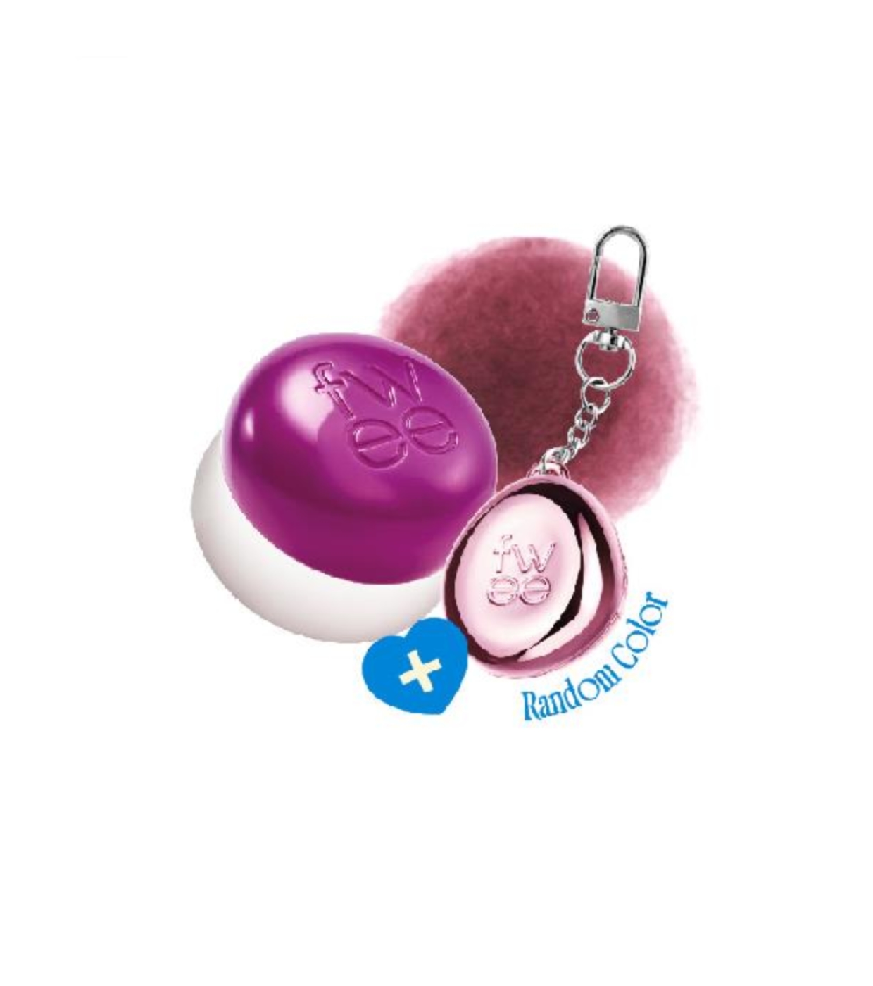 Fwee - *Keyring* - Lip & Cheek Tint Balm com Chaveiro Pudding Pot - MV05: Boss
