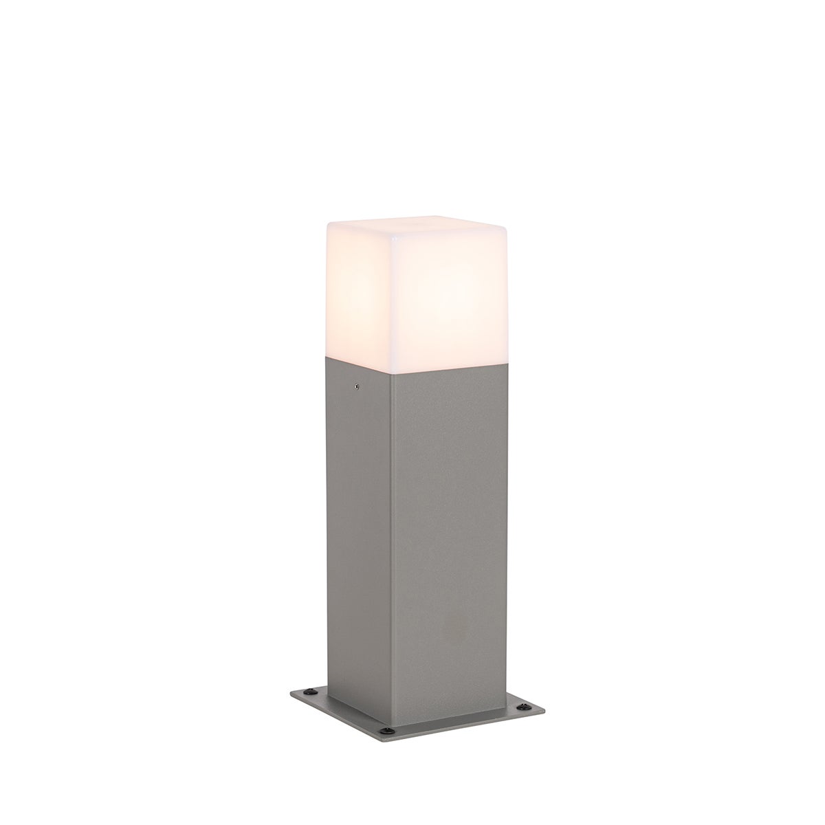 Moderne staande buitenlamp, grijs, 30 cm, IP44 - Denemarken