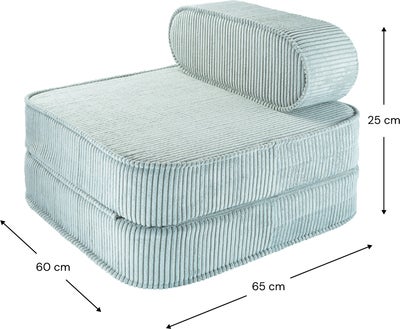 Wigiwama Flip Brettbart Stol 150x60 cm, Peppermint Green