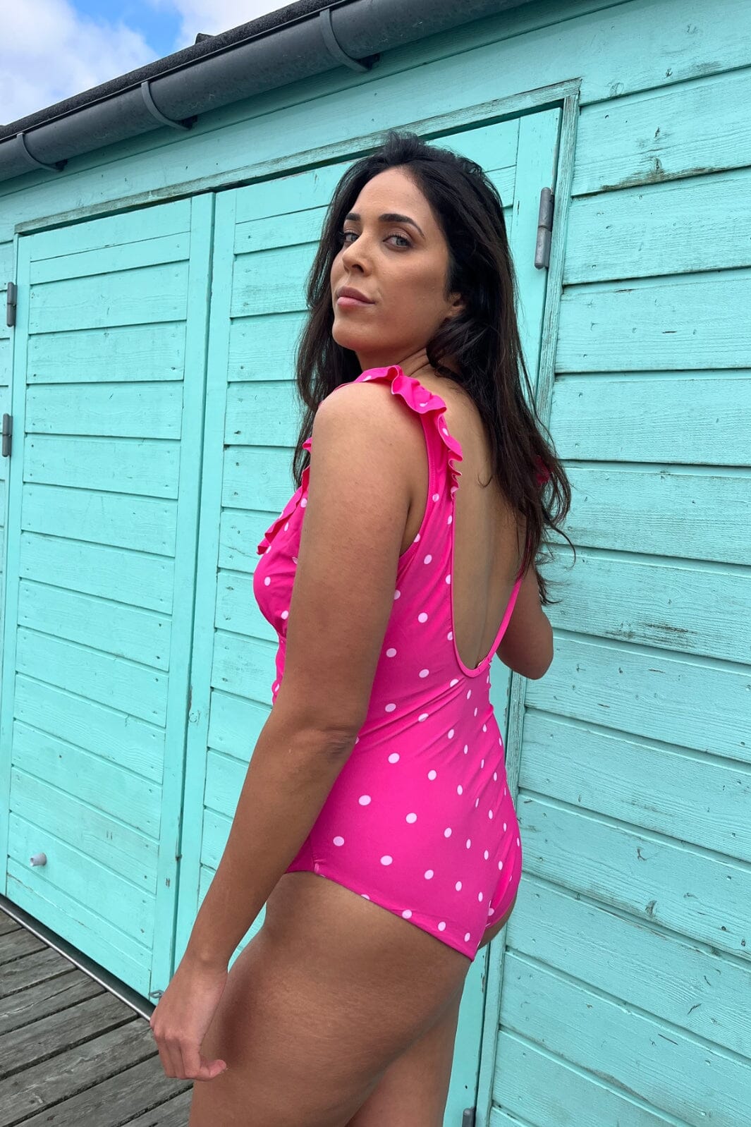 Cras Agnes Swimsuit 8045 8045 pink dot