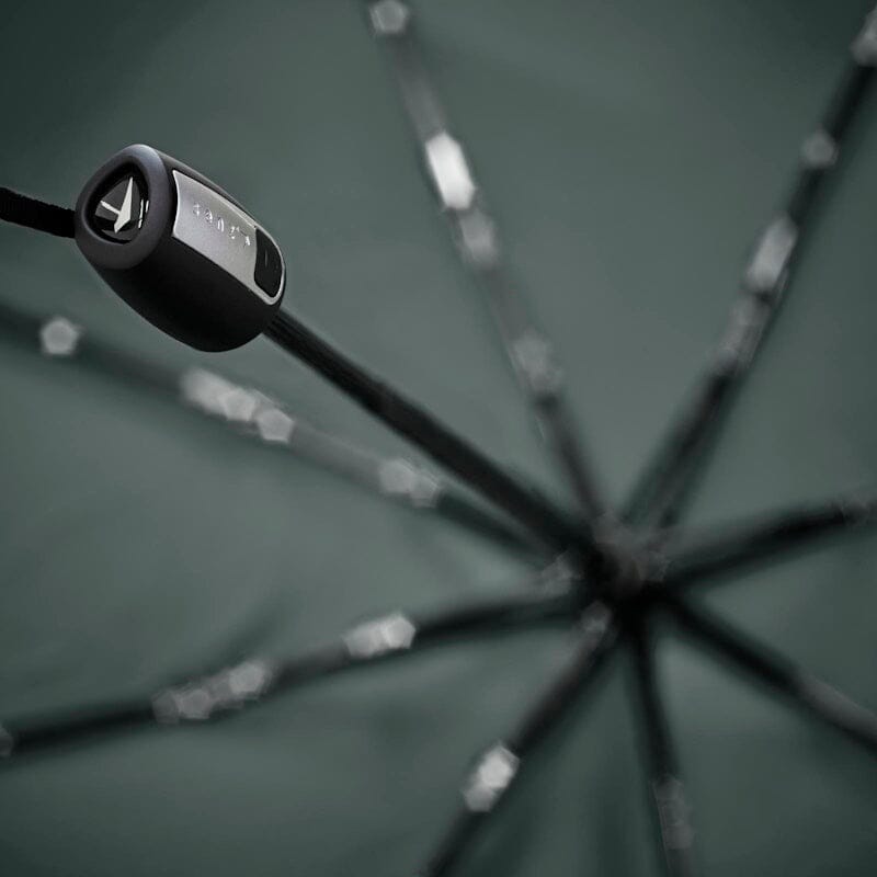 Senz° Mini Automatic Opvouwbare Storm Paraplu Dark Forest