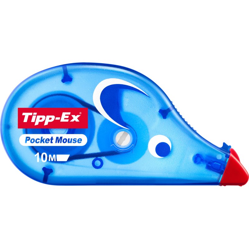 Correcteur à sec roller Tipp-Ex Pocket Mouse largeur 4,2 mm - Longueur 10 m