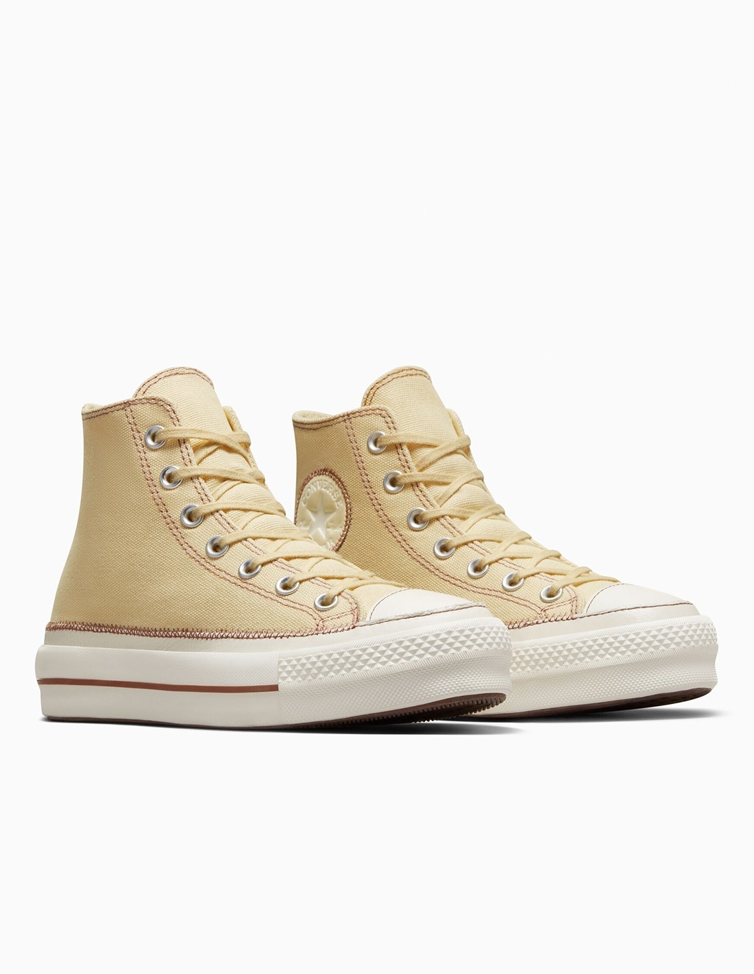 converse Sneakers femme compensée ctas lift hi open sesame