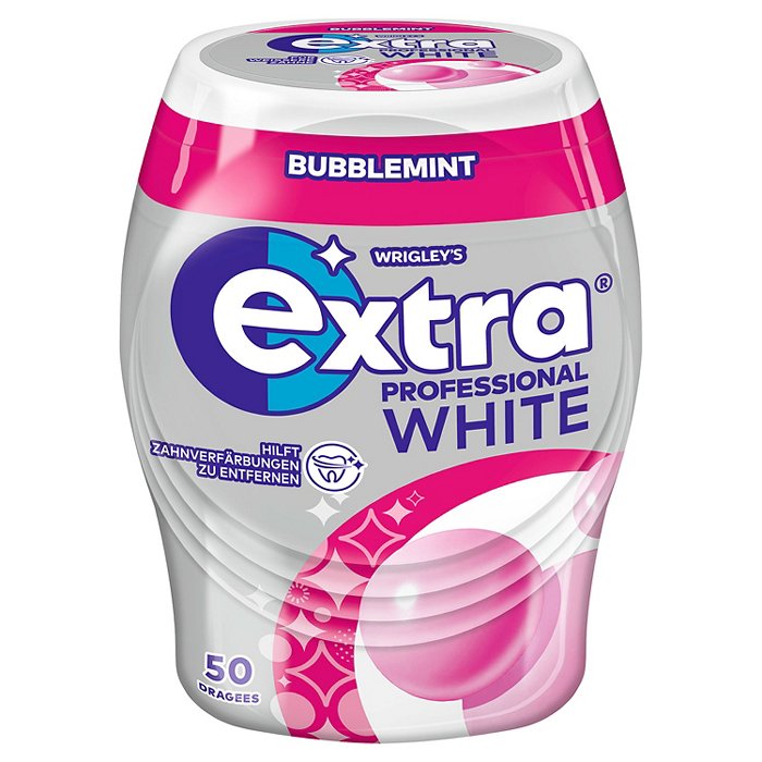 WRIGLEY'S Extra® Professional White 70 g, Bubblemint