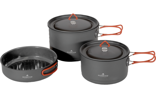 Robens Basecamp Pro Ceramic Kochset XL 3-tlg.