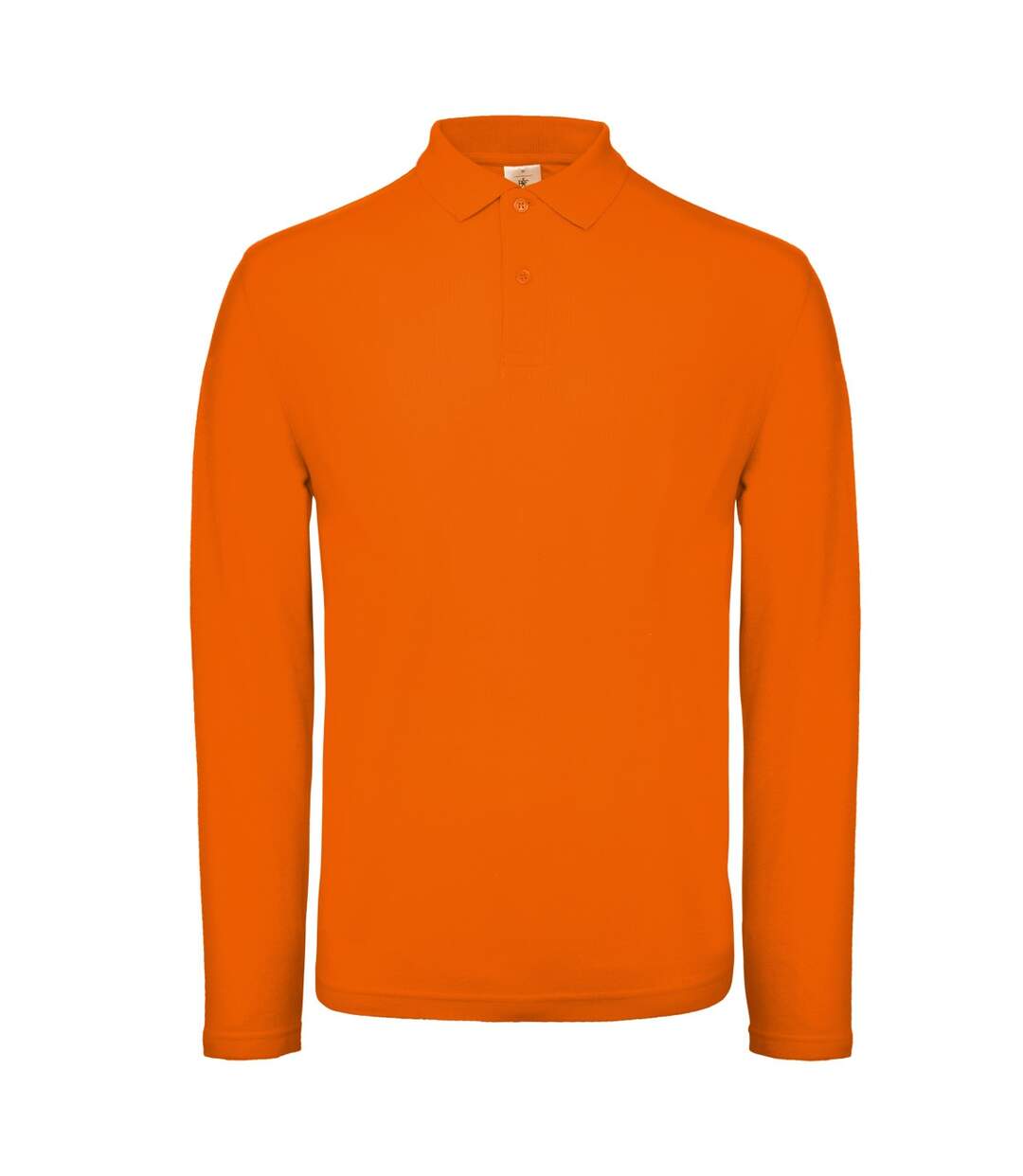 B&C - Polo manches longues - Hommes (Orange) - UTBC3942