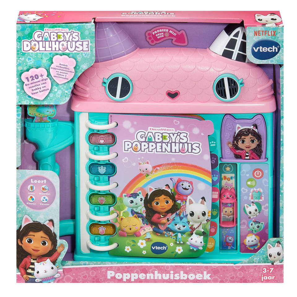 VTech Gabby's Poppenhuis poppenhuisboek
