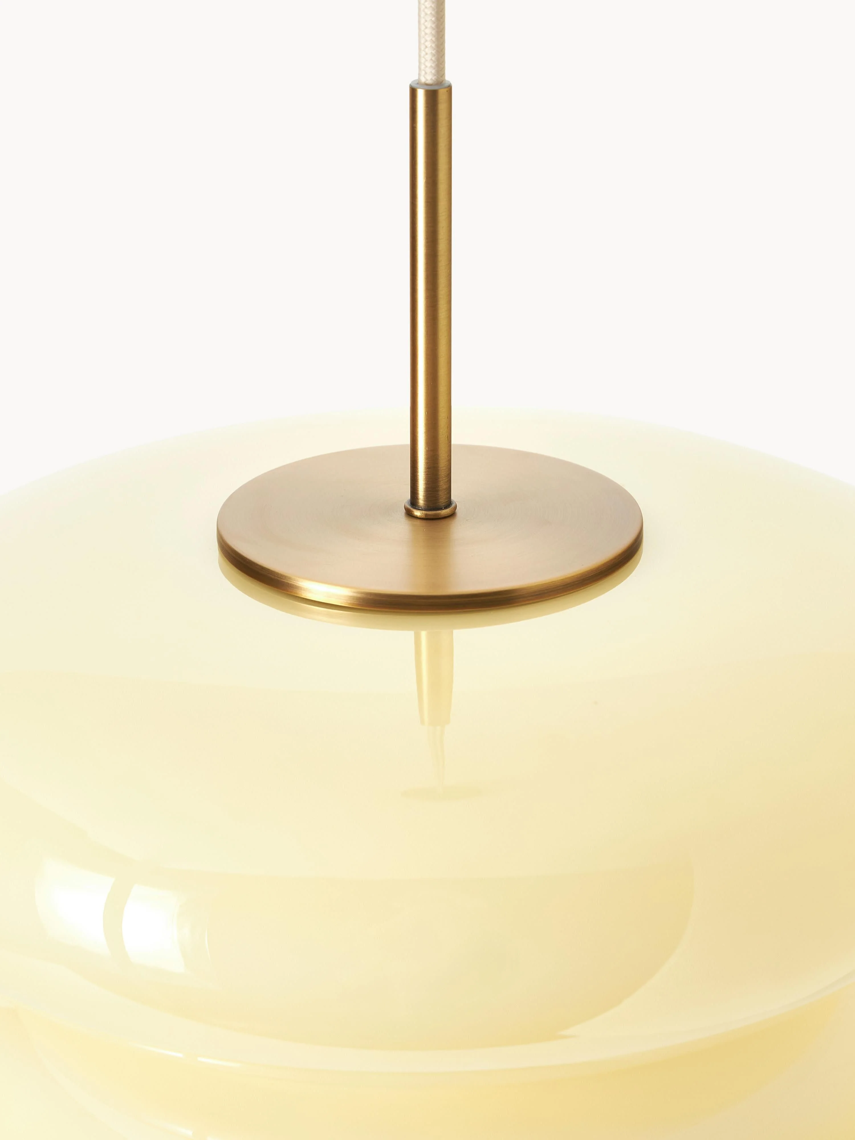 Hanglamp Baya van opaalglas
