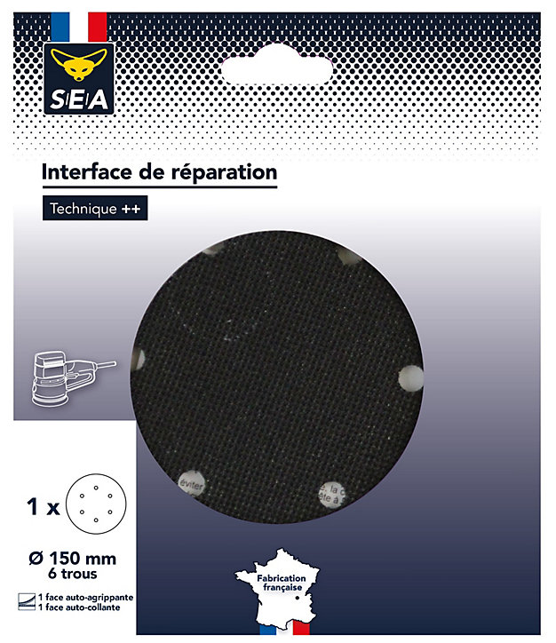 Interface de réparation ø150 mm 6 trous