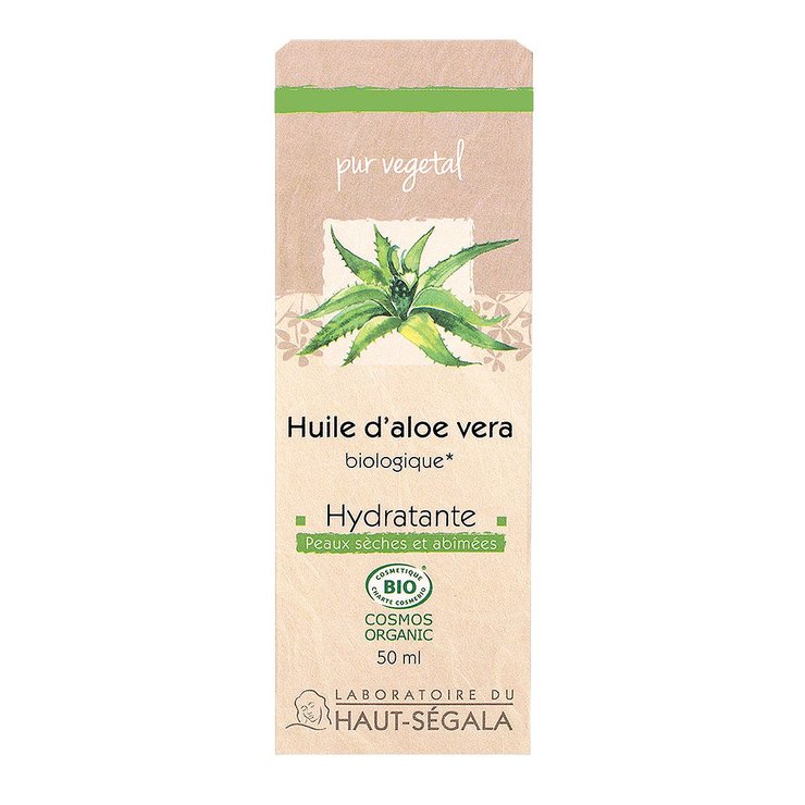 Huile d'aloé vera bio 50ml