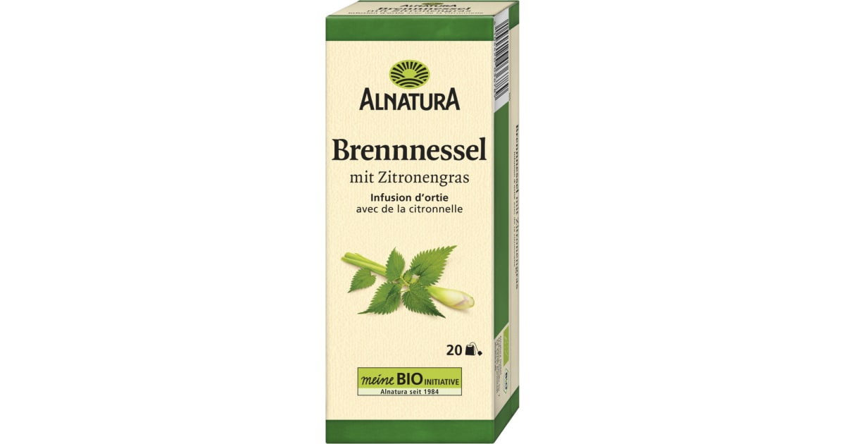 Alnatura Bio Brennessel Tee mit Zitronengras
