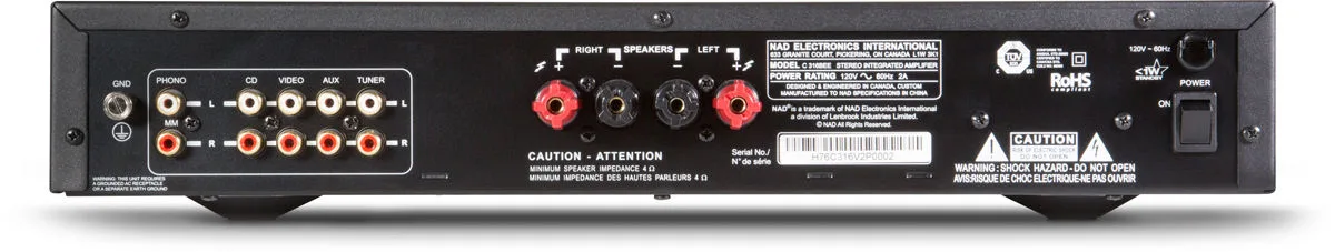 NAD C316 BEE V2 Amplis hi-fi stéréo