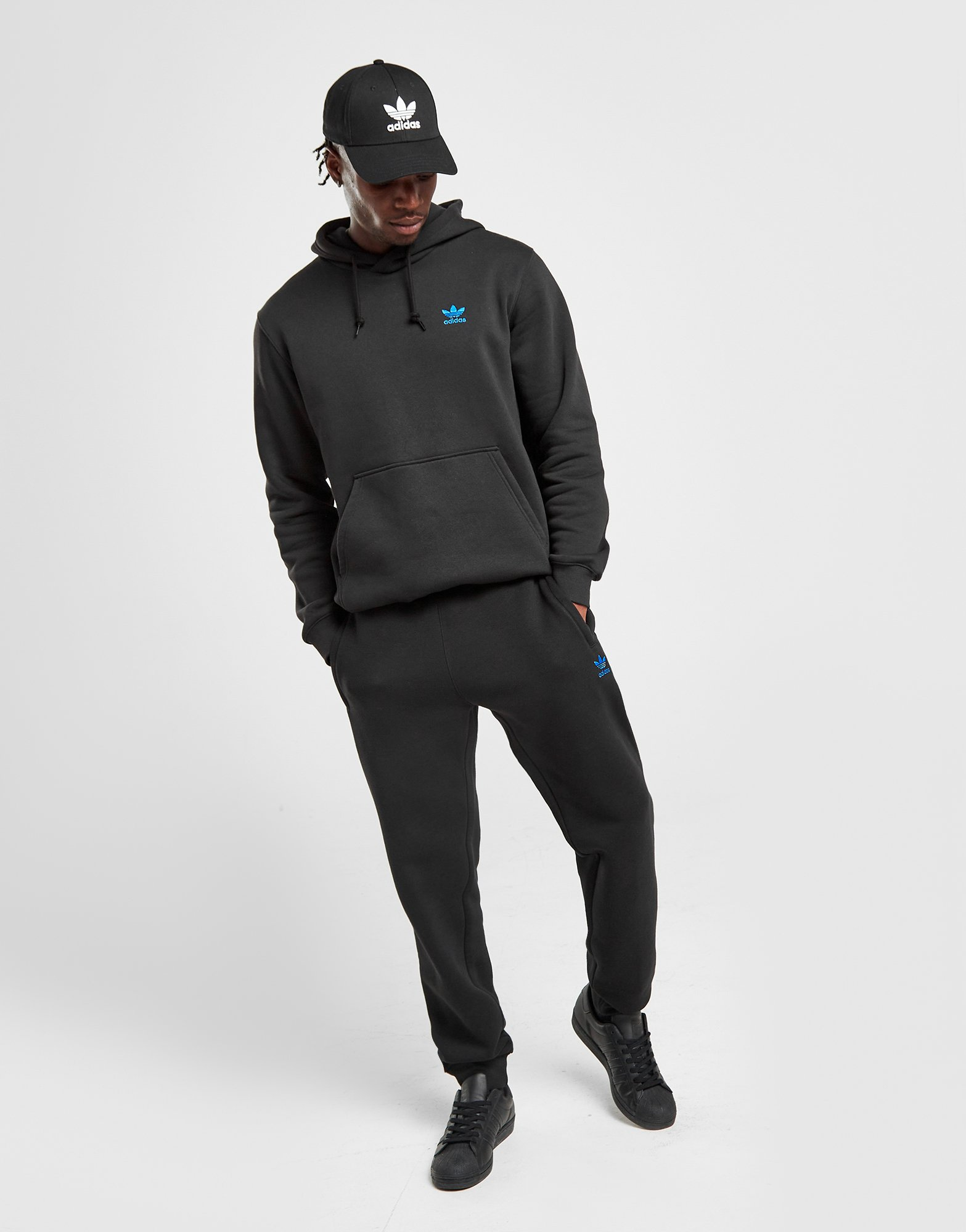 adidas Originals Sweat à Capuche Trèfle Essential Homme