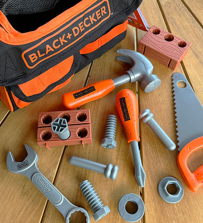 Black & Decker Spielzeug - Werkzeugkasten - 21 Teile