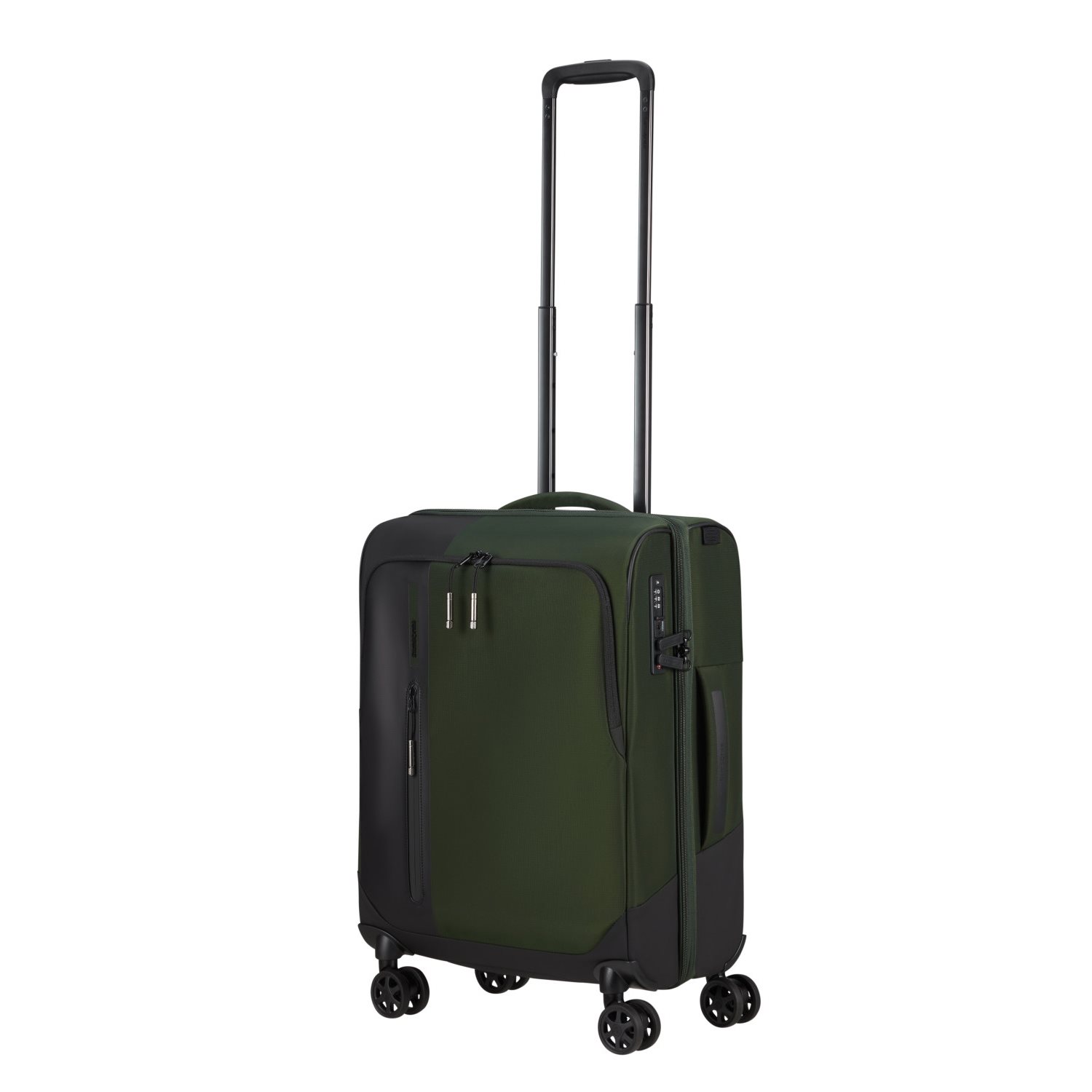 Samsonite BIZ2GO TRVL Spinner 55 DF Expandable earth green