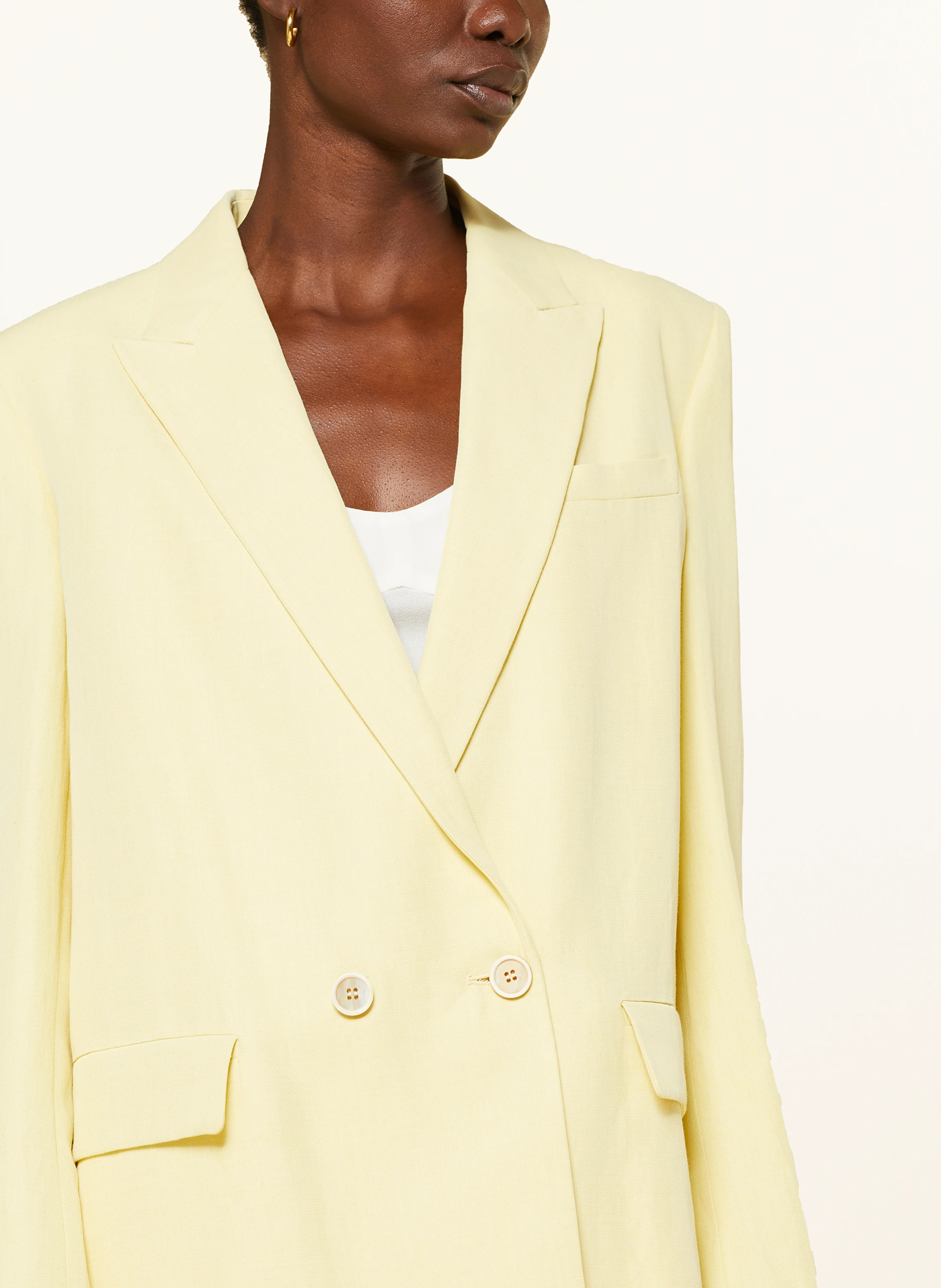 FABIANA FILIPPI Longblazer mit Leinen