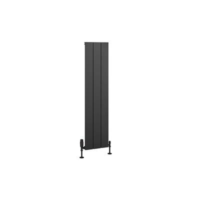 Eastbrook Charlton radiator 30x120cm aluminium 585W antraciet