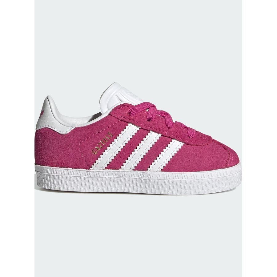 Adidas Original Gazelle Comfort Closure Elastic Laces Shoes Kids