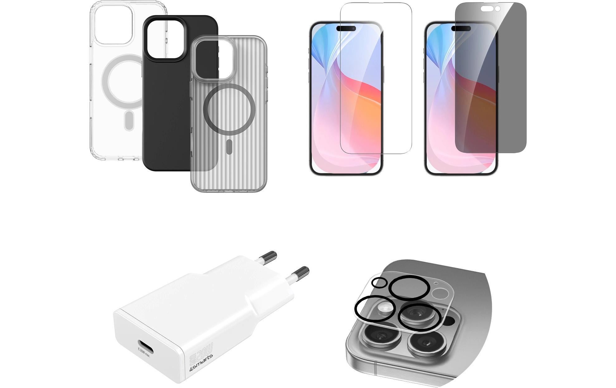 7in1 Value Set iPhone 16 ProPremium Set für Apple iPhone 16 Pro