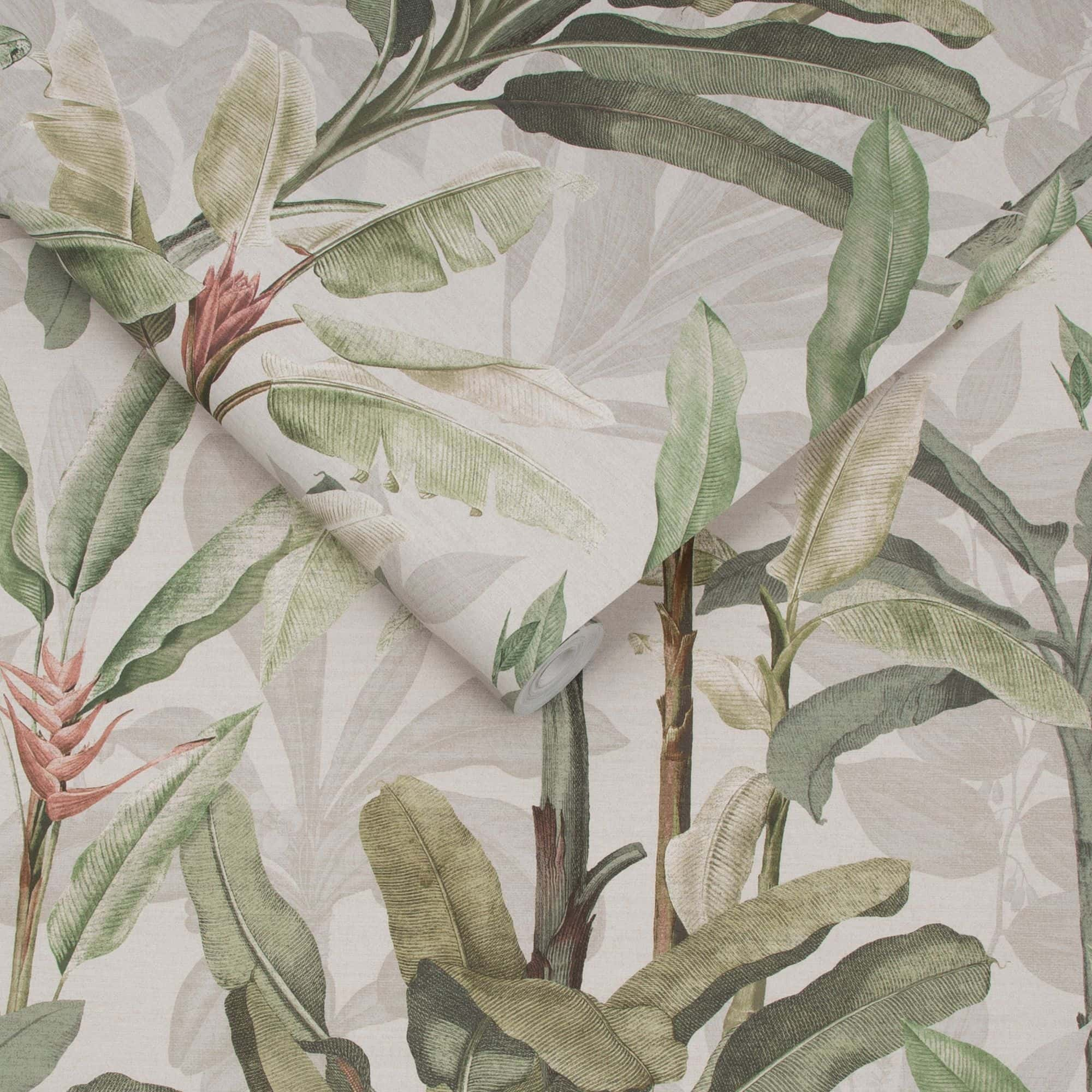 Graham & Brown - Vliesbehang - Borneo Powder - 10mx52cm