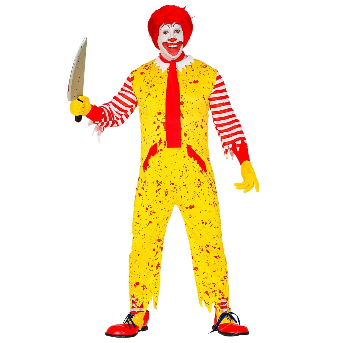 Halloween Kostuum Geel Heren Clown