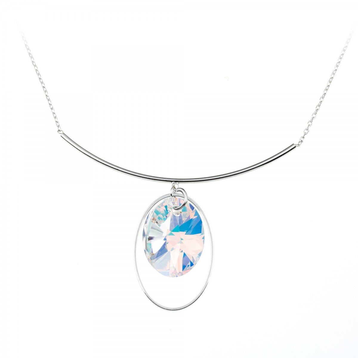 Collier SC Crystal orné de Cristaux scintillants