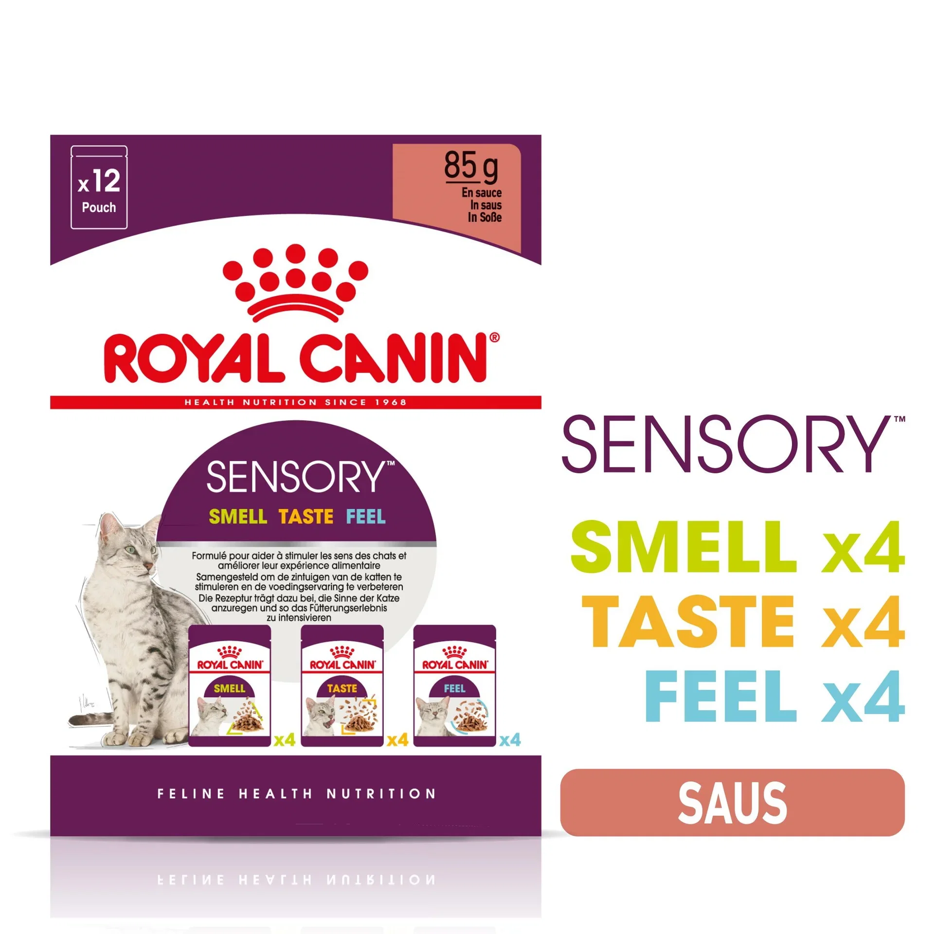 Royal Canin Royal Canin Sensory Gravy Adult 12x85 g