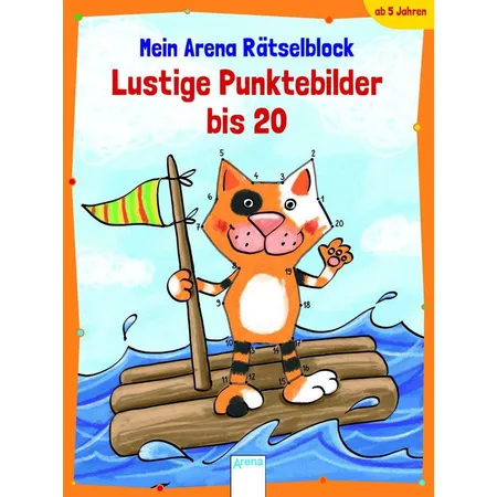 Arena Mein Arena Rätselblock - Lustige Punktebilder bis 20