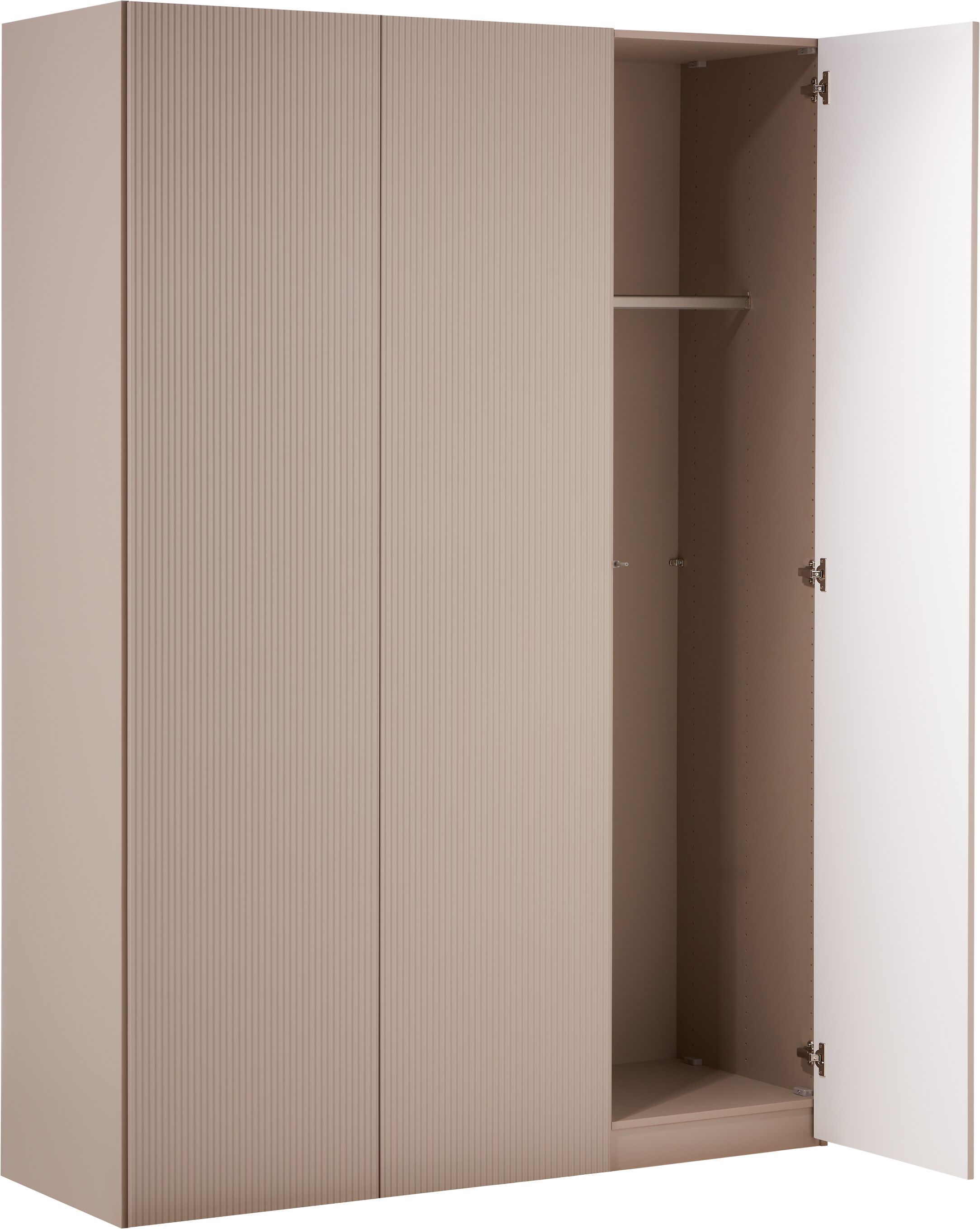 MODUL PLUS Drehtürenschrank - Nougat / B: 153.0 cm x T: 59.0 cm x H: 220.0 cm
