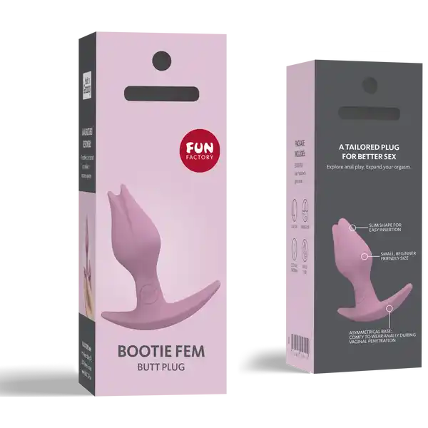 BOOTIE FEM rose