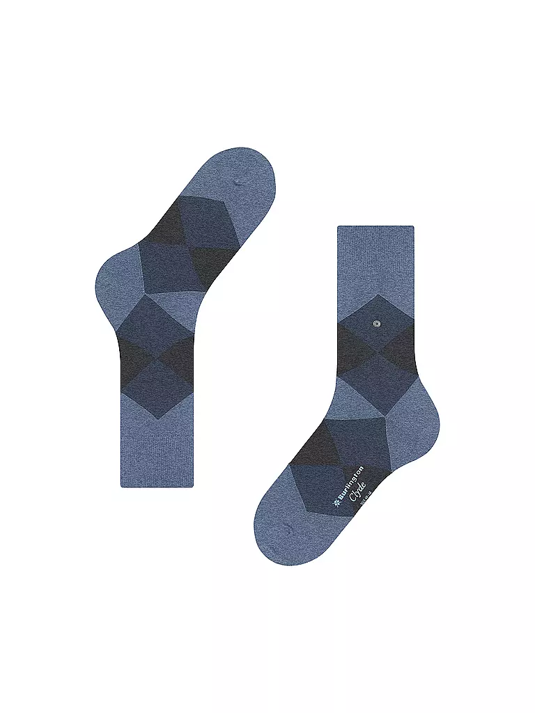 BURLINGTON Herren Socken CLYDE 40-46 light jeans blau