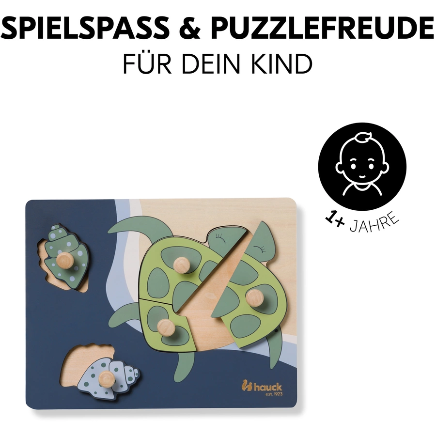 hauck Steckpuzzle Puzzle N Sort Turtle