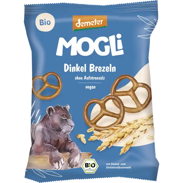 Bio Knabber Gebäck Dinkel Brezeln ohne Aufstreusalz